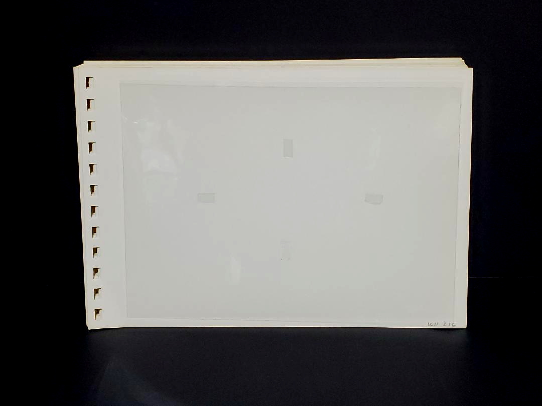 40 Pages of Stamp Collection Binder Empty Sleeves 10" x 7" Property Room