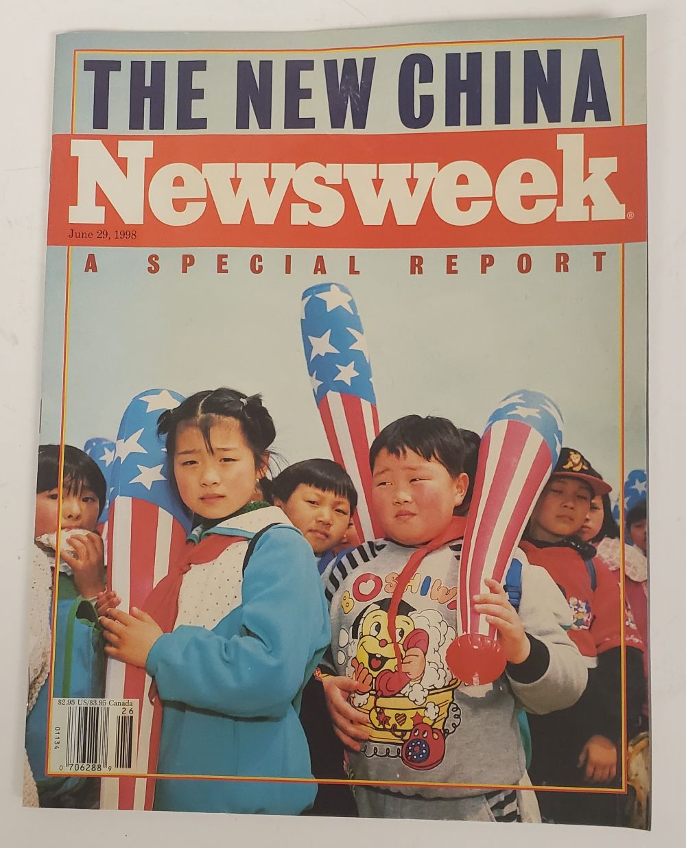 Vintage USA Jun 29 1998 Newsweek The New China Tiananmen Square