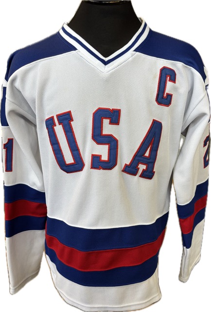 Team USA - Michael Anthony "Rizzo" Eruzione Jersey