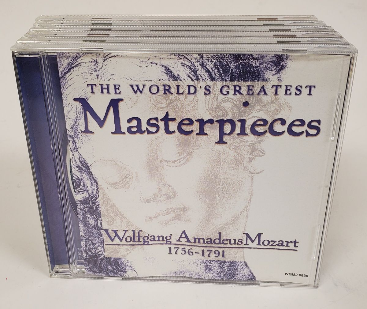 Vintage 1999 Lot of 6 The World's Greatest Masterpieces Music Audio CDs Canada