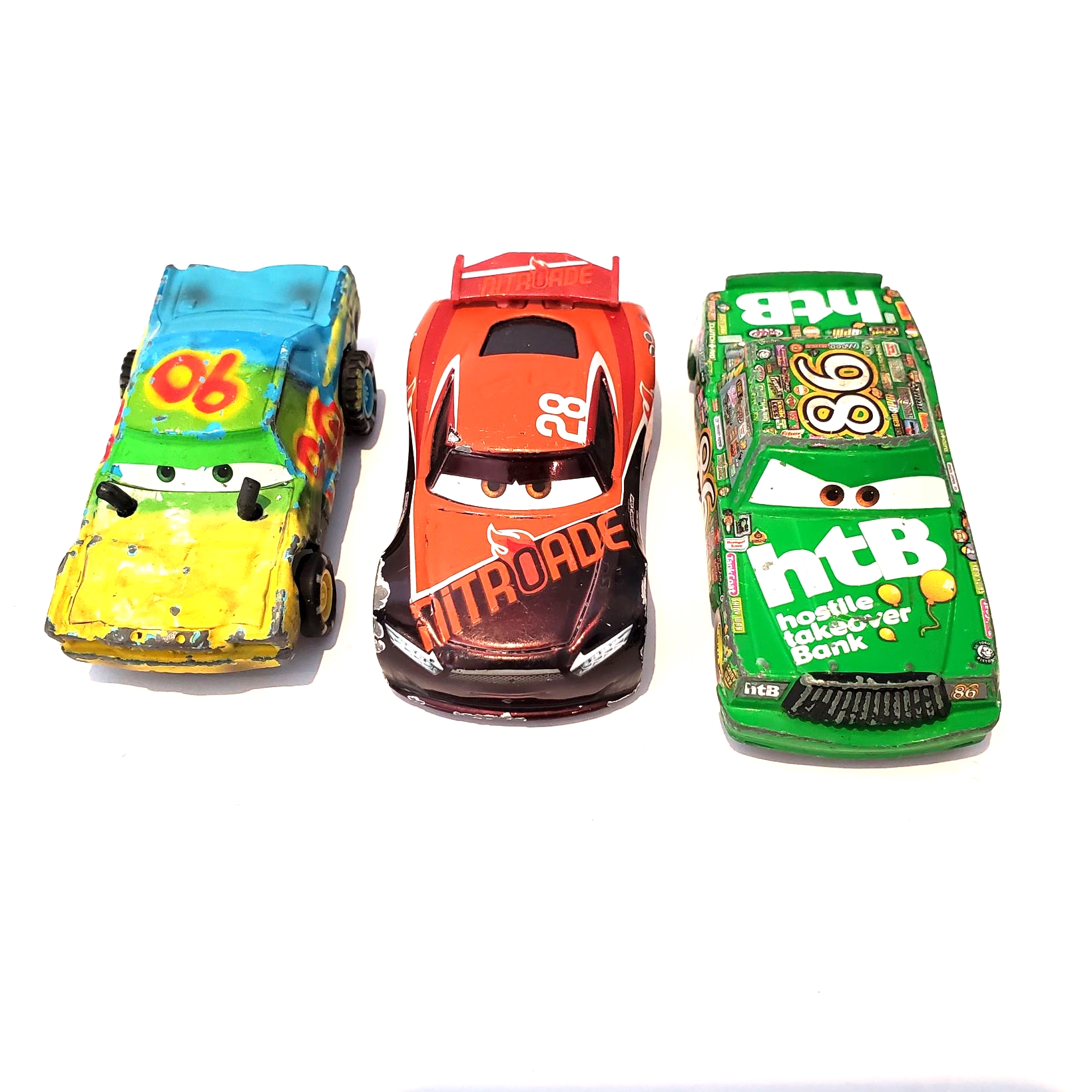 3 Disney Pixar Cars Matchbox Die Cast Property Room