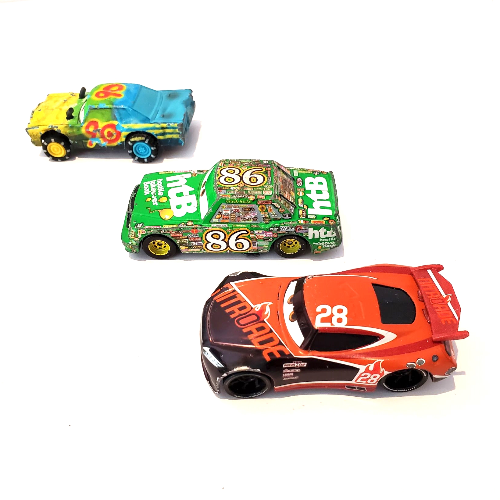 3 Disney Pixar Cars Matchbox Die Cast Property Room