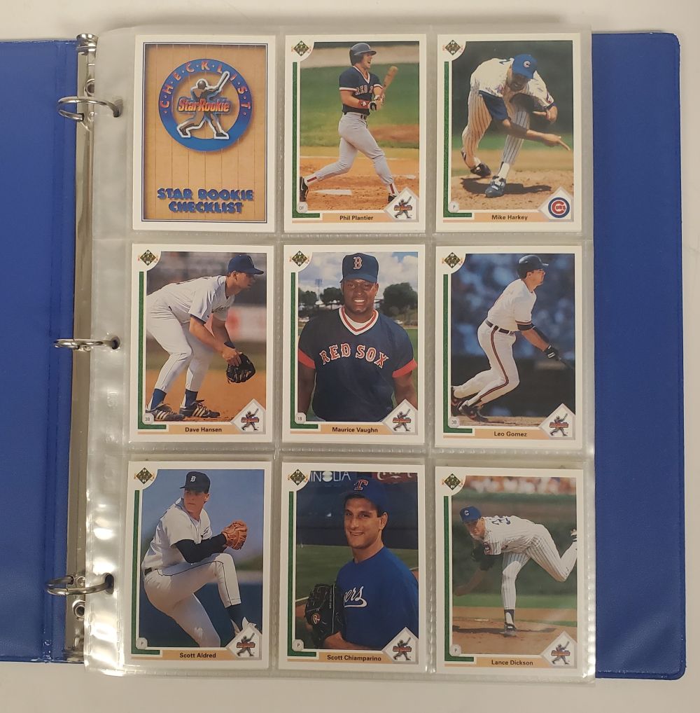 Vintage USA 1990 Upper Deck MLB Baseball Card Lot of 180 PCS