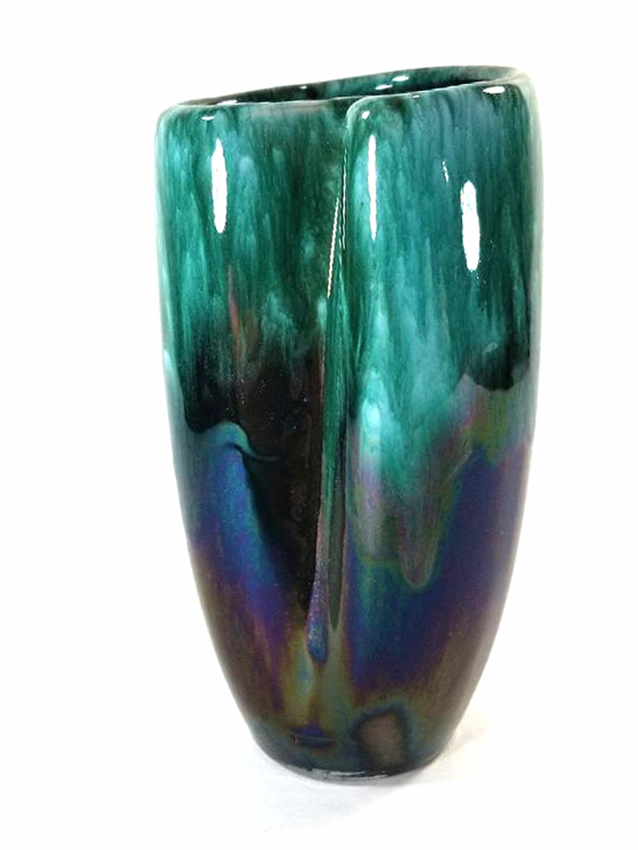 Original Vintage Blue Mountain Pottery Small Vase Property Room