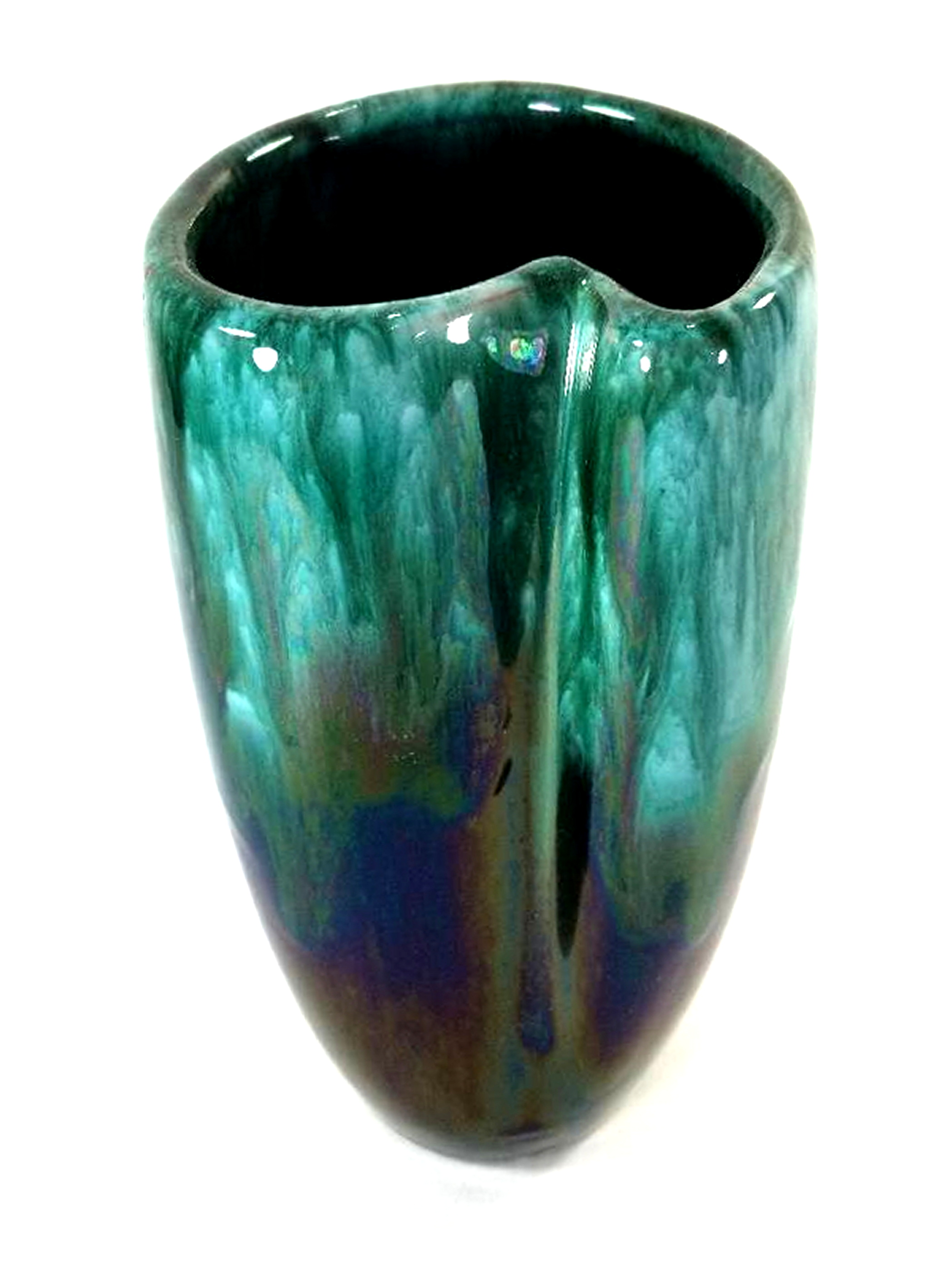 Original Vintage Blue Mountain Pottery Small Vase Property Room