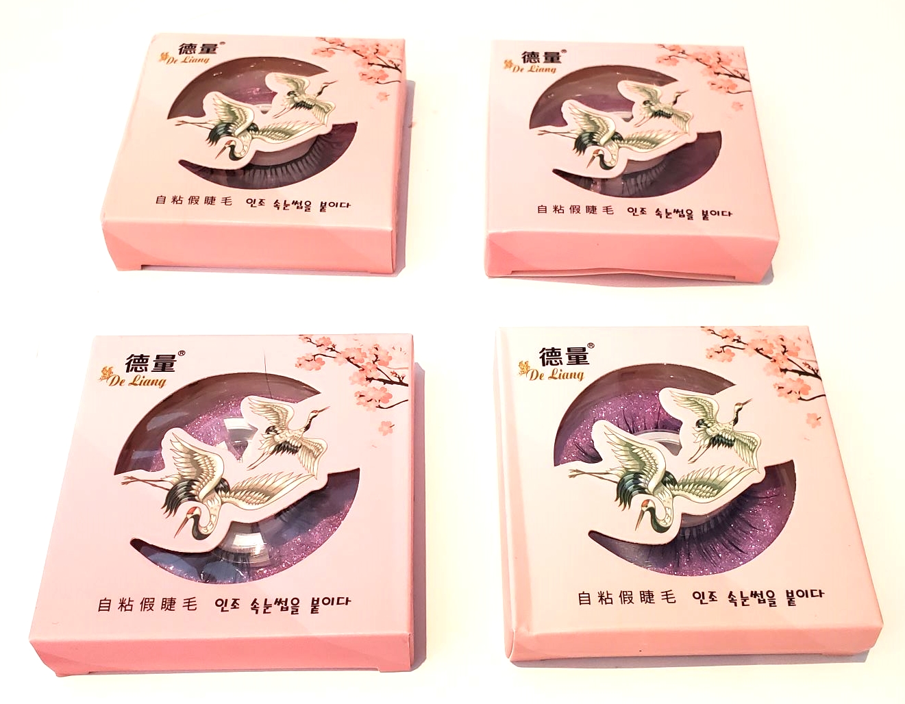 4 Pack Of De Liang Fake Eye Lashes Property Room