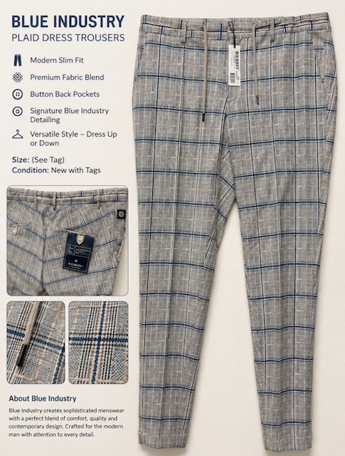 Pants Men's Sz 32 By Blue Industry