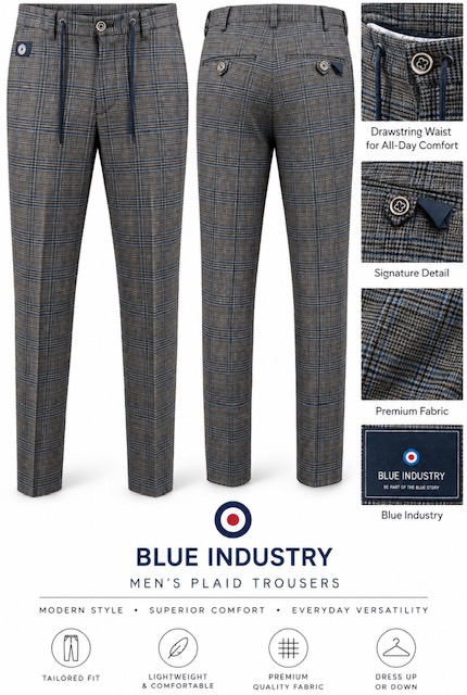 Pants Men's Sz 42 By Blue Industry