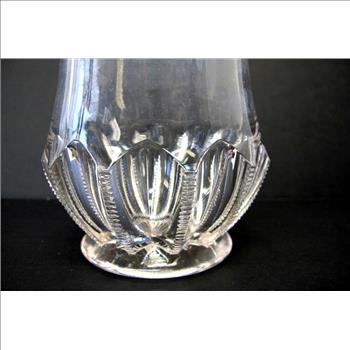 Vintage Pressed Glass  Vase