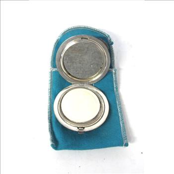 Vintage Sterling Silver Powder Compact