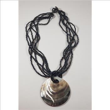 Natural Mother of Pearl Shell Multi-Strands Necklace