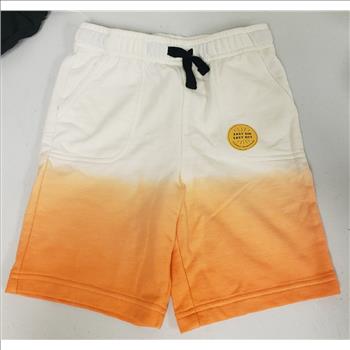 Cat & Jack, New 2 Piece Black Lion Shirt Elastic Waistband Orange Shorts Sz 5T Boys