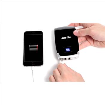 Justin Rechargeable 2 Pack Powerbank (Bank10,400mAh) (Stick 2,600mAh)