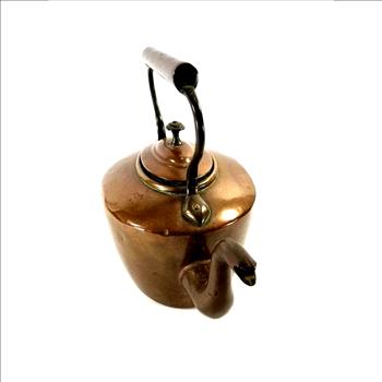 Antique Copper Tea Kettle