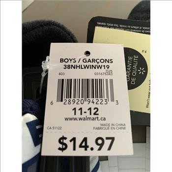 NHL Boy's Winnipeg Jets Slippers