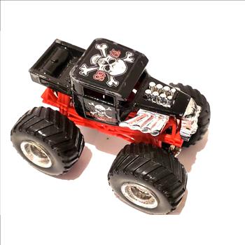 1:64 Scale Hot Wheels Monster Jam Bone Shaker Die Cast Red Used