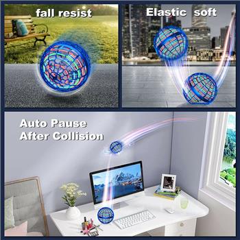 Flynova Pro Flying Toy Boomerang Spinner Ball Tricks Hand Operated Drone