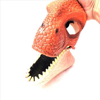 Latex Rubber Cosplay Dinosaur Face Mask
