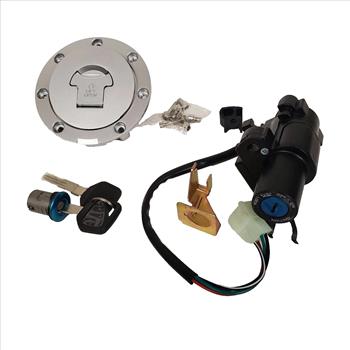Ignition Switch Fuel Gas Cap Lock Key for Honda CBR900RR 929RR 954RR 2000-3