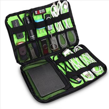 Travel Portable Drive Storage Organizer Bag Case Memory Card USB Cable Earphone