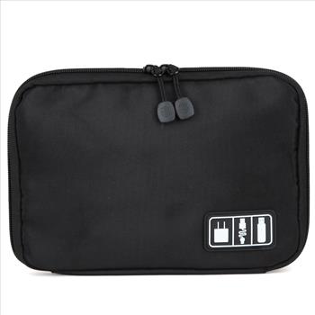 Travel Portable Drive Storage Organizer Bag Case Memory Card USB Cable Earphone