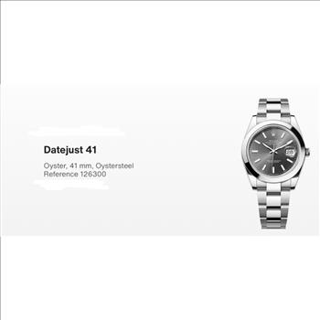 Rolex Datejust 41 Stainless Steel Oyster