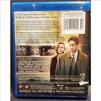 THE X-FILES The Complete Season 4 Blu-Ray 6-Disc Set