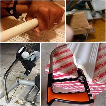 8 in 1 Magic-Saw Multi Purpose DIY Hand Saw Metal Wood Glass Saw Kit 6 Blades