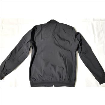 New, Men Black Lightweight Bomber Jacket Size Medium