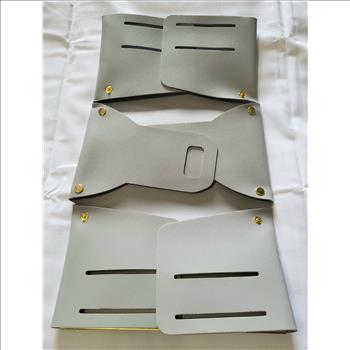 New, Leather Mint Green Storage Box