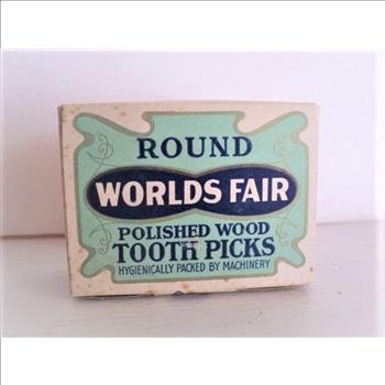 Worlds Fair Antique Toothpicks 1900's Unopened