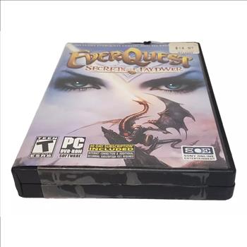 EverQuest Secrets of Faydwer PC 2007 with Manual Inserts and Poster