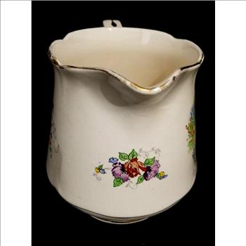 Vintage England Falcon Ware Porcelain Pitcher