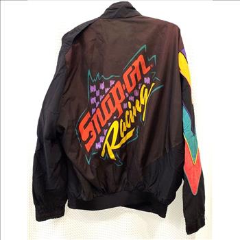 Vintage Snap-On Racing Tools Nylon JACKET 1993 Vancouver Neon Black Astro L