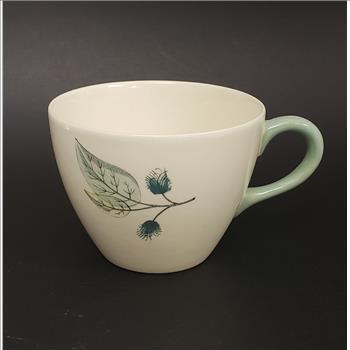 Vintage Wedgwood Of Etruria & Barlaston Woodbury Pattern Fine Bone China Teacup and Saucer Set, England