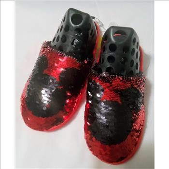 NWT,  Girl Sequence Slipper, Size 13