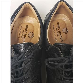 Marc Joseph New York Men's Black Leather Lace-Up Oxford Shoes Sz 13, Brazil