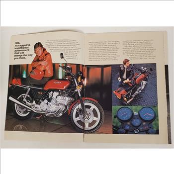 Vintage US 35pg 1979 Honda Pull Out Color Catalogue From Cycle World Magazine
