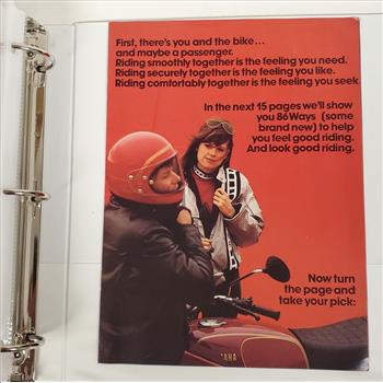 Vintage US 1970-80'S Full Page Ads From Motorcycle Magazines Lot of 100+ PCS