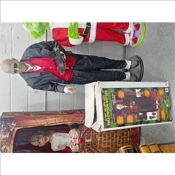 Gemmy Vintage 6' Animatronic Halloween Butler
