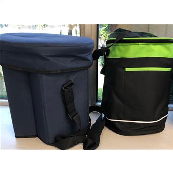Cooler Bags with Lining 4 Pieces