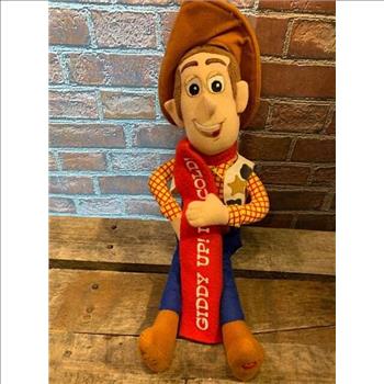 Disney Toy Story Woody Plush Sheriff Cowboy Stuffed Toys Doll 12