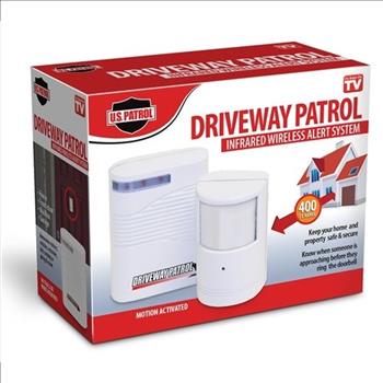 Driveway Patrol Garage Motion Sensor Alarm Secure System Wireless Alert Infrared