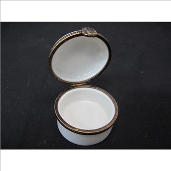 Limoges France Porcelain Jewelry Box
