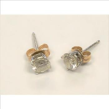 14kt Gold Diamond Earrings