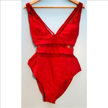 New, Women Monokini Swimwear High Waisted Size Large