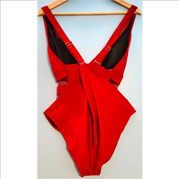 New, Women Monokini Swimwear High Waisted Size Large