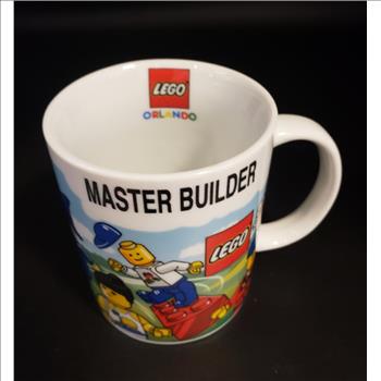 2006 The Lego Group Master Builder Lego Orlando Mug