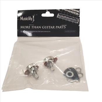 Guitar Part Potentiometer Bass Pots A250K 4 PCS Kit