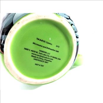 Green Lantern Cup Mug DC Comics Ceramic Coffee Tea Collectible Barrel Shaped